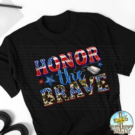 Honor The Brave T-Shirt