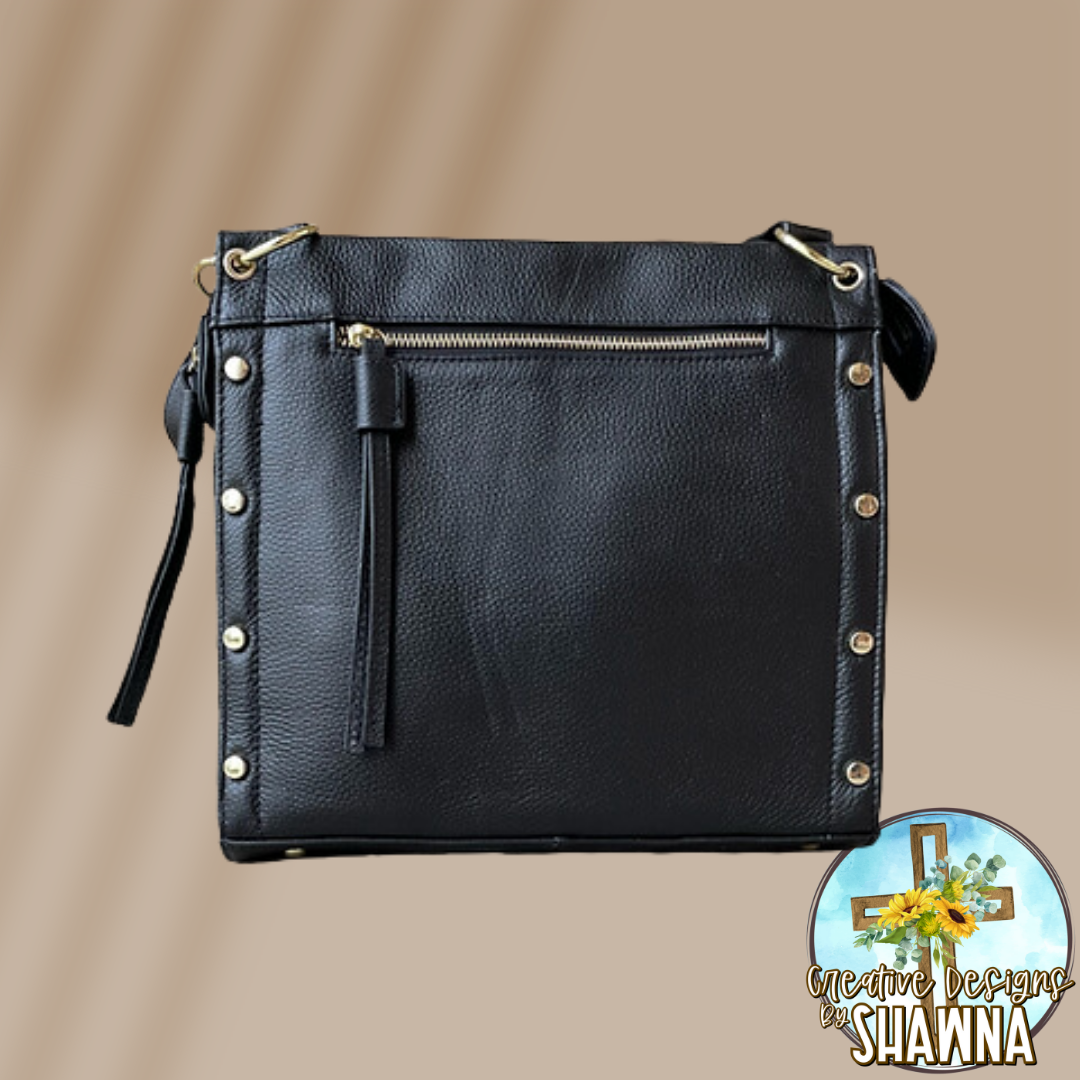 Cowhide Leather Carry Purse